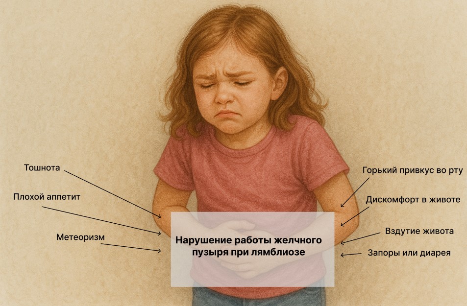 возможные-жалобы-указывающие-на-поражение-желчного-пузыря-лямблиями симптомы-лямблиоза-у-детей
